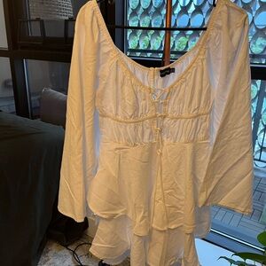 Pretty Little Thing White Dress